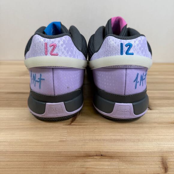 Nike JA 1 Basketball sneakers Mens 10.5 Black Iron Grey Lilac Personal Touch main image 10
